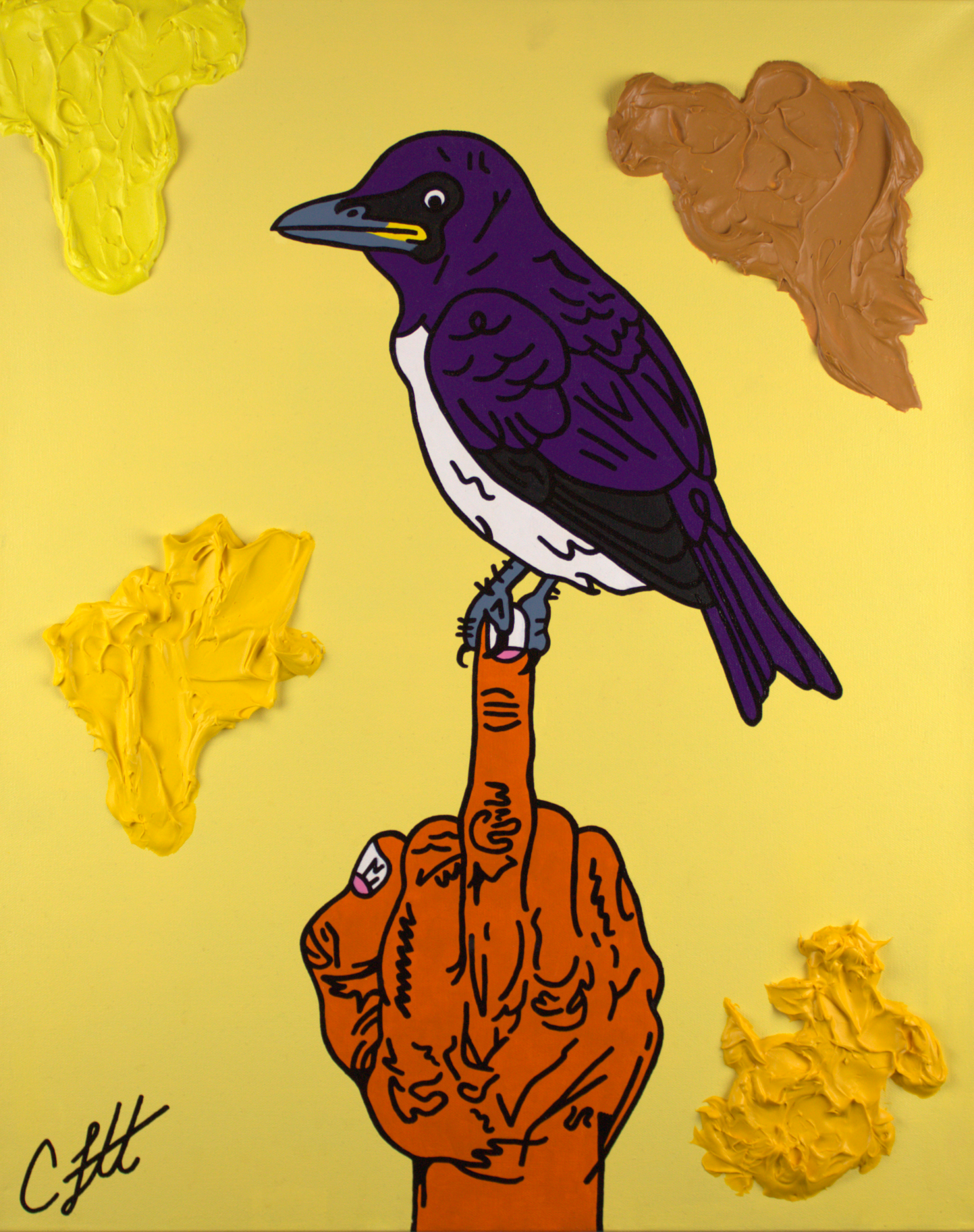 The Bird (Purple)