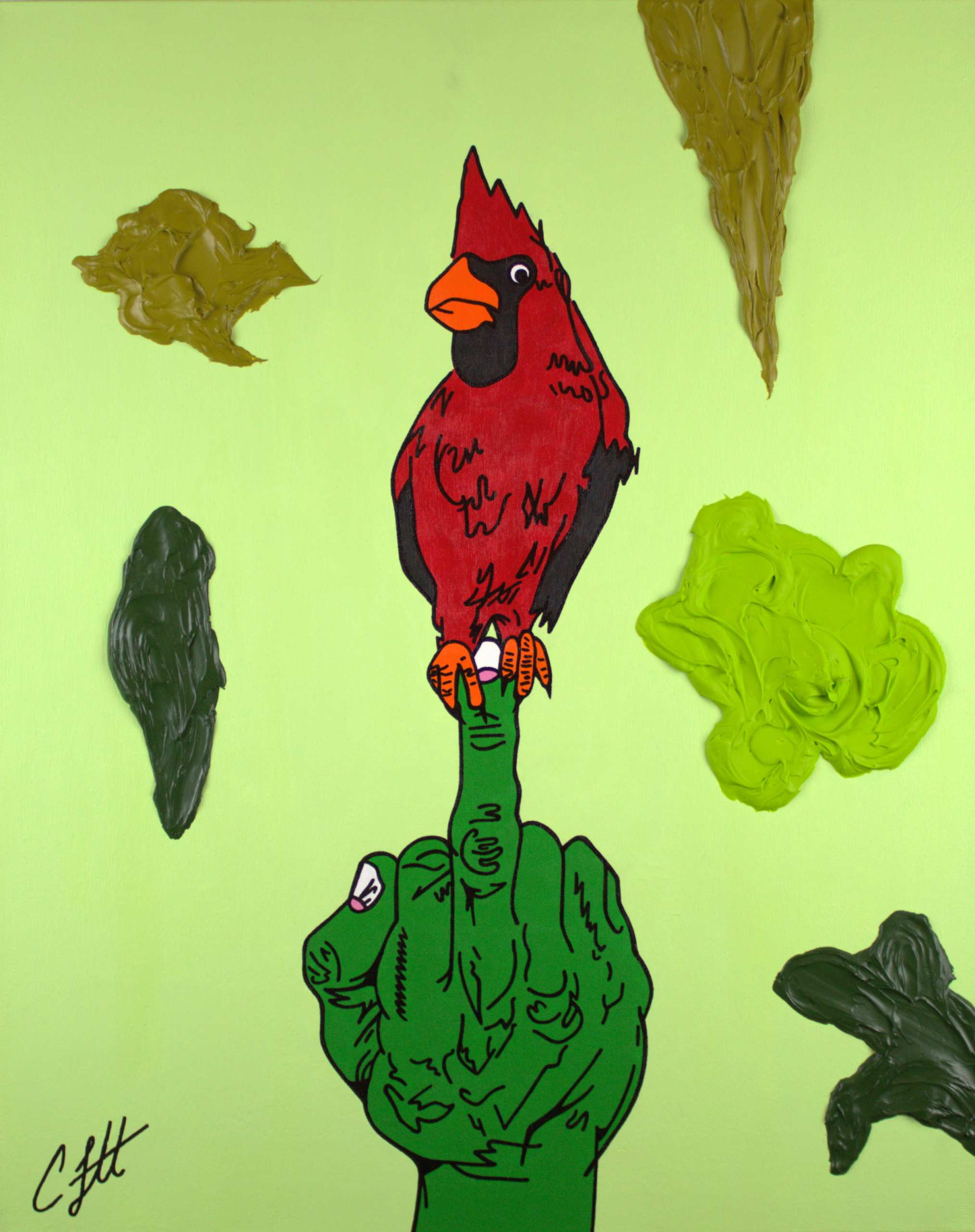 The Bird (Red)